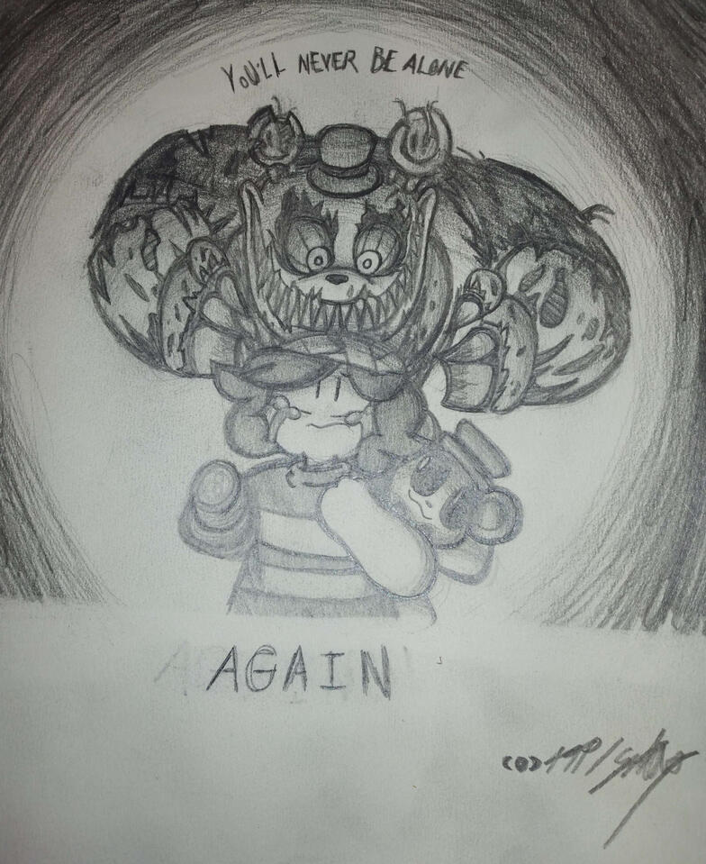 FNAF 4 Fanart. Date: May 1st, 2023